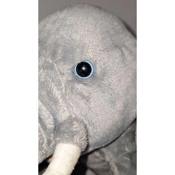 A Planet Earth Elephant Plush Stuffed Animal Toy Realistic African Pachyderm - Picture 5 of 12